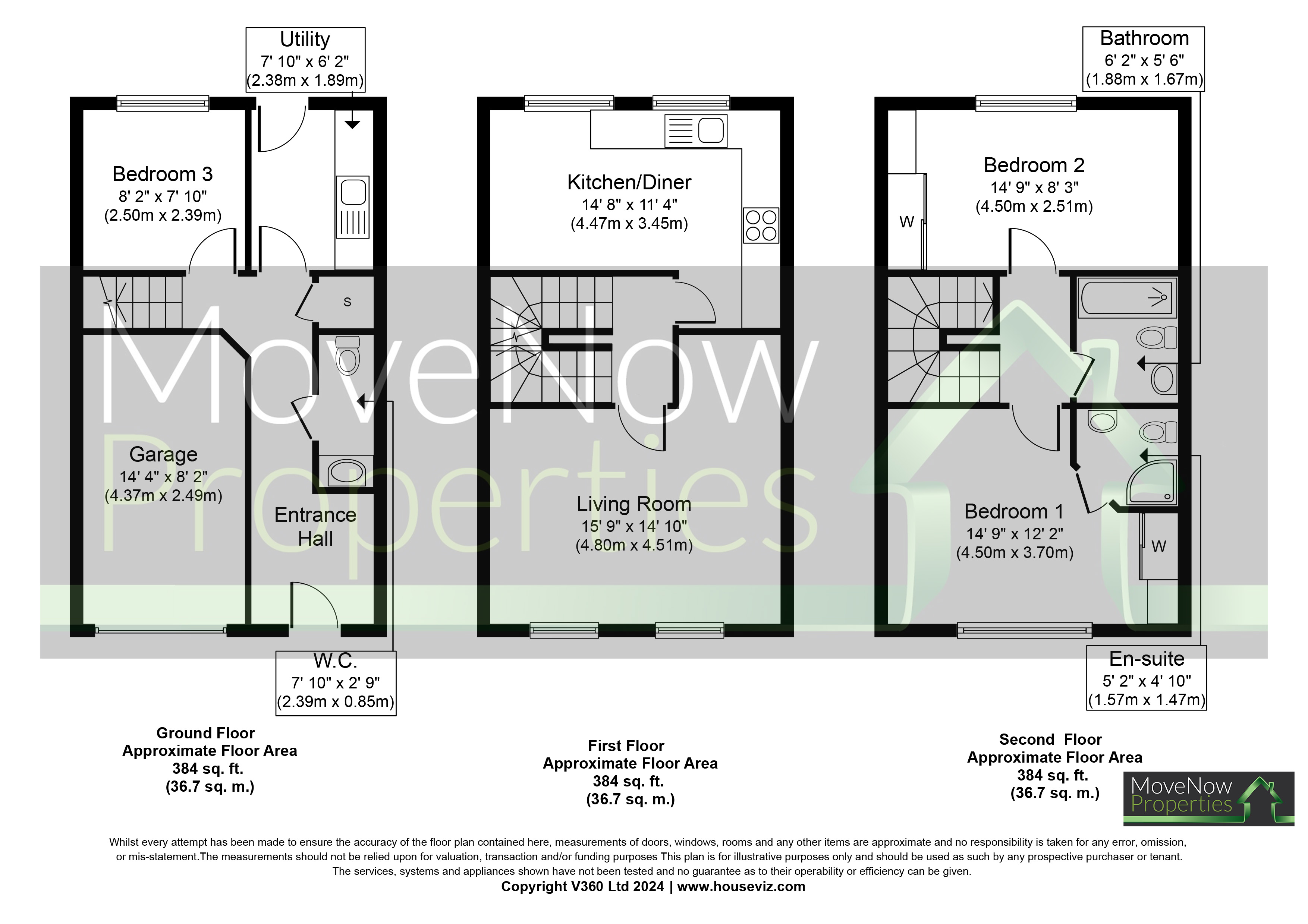 3 Sandpiper Mews Wakefield  WF4 3FG floorplan