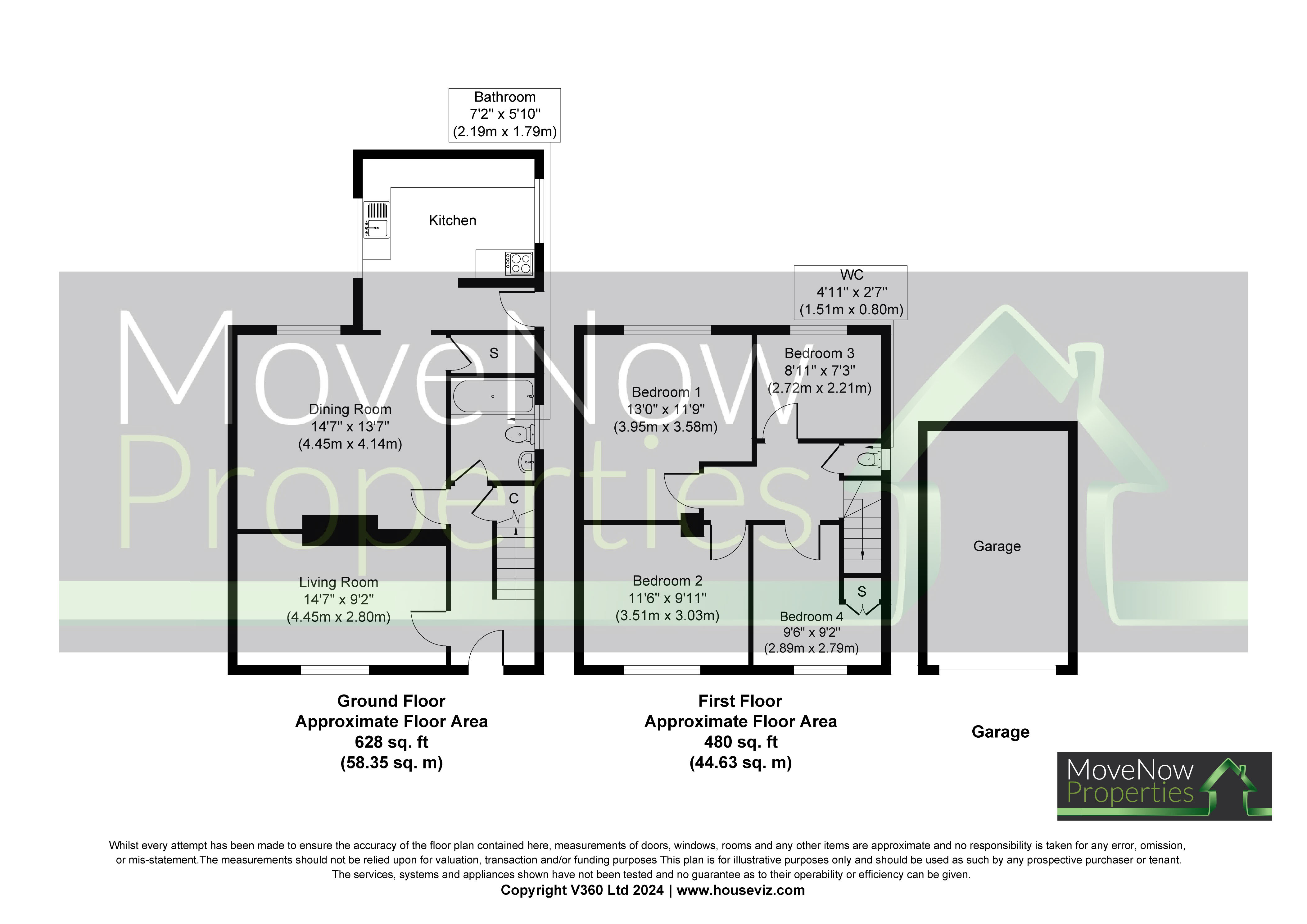 2 Kingsway Mapplewell  S75 6EG floorplan