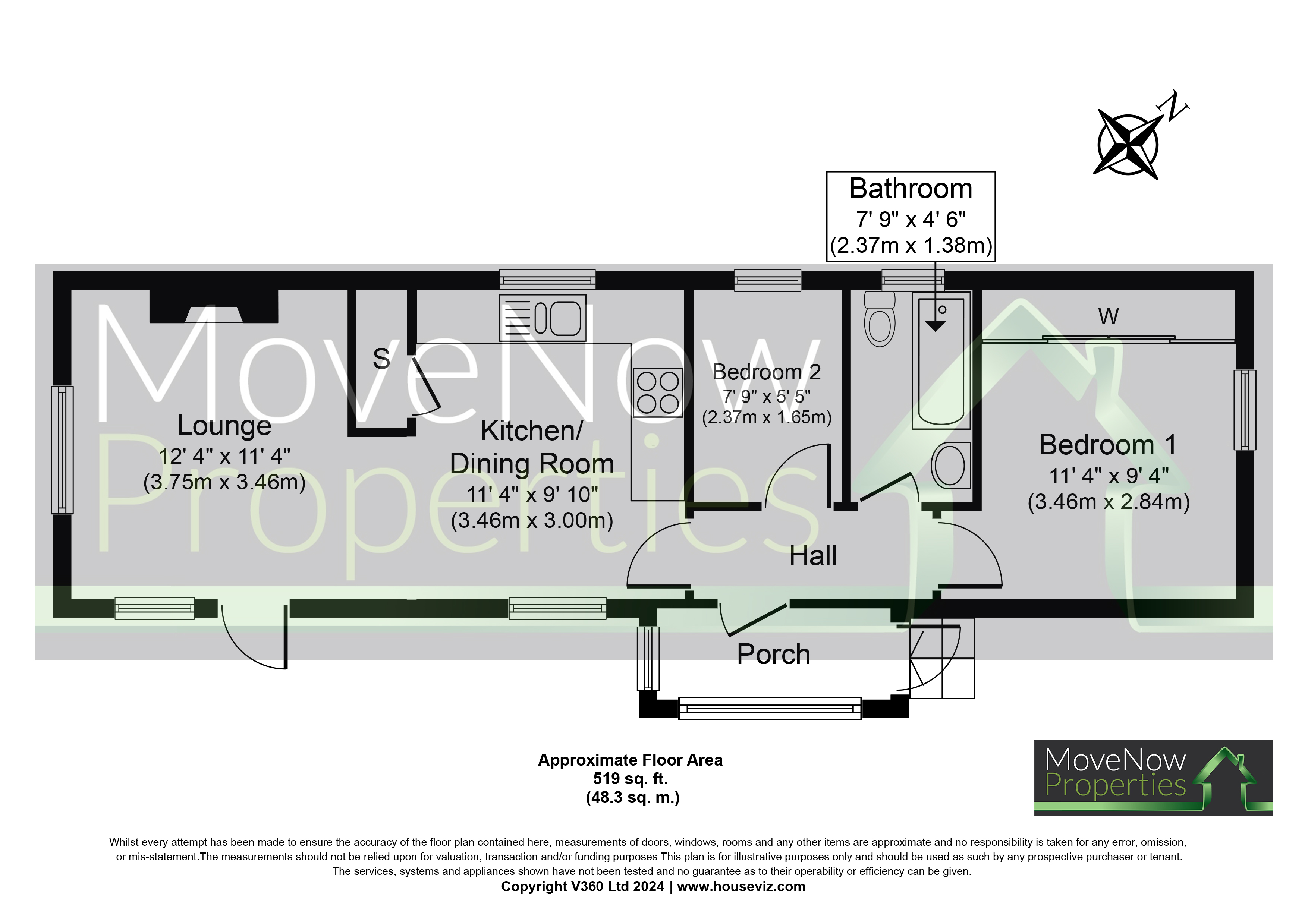 51 West Park Homes Pontefract  WF8 3HY floorplan