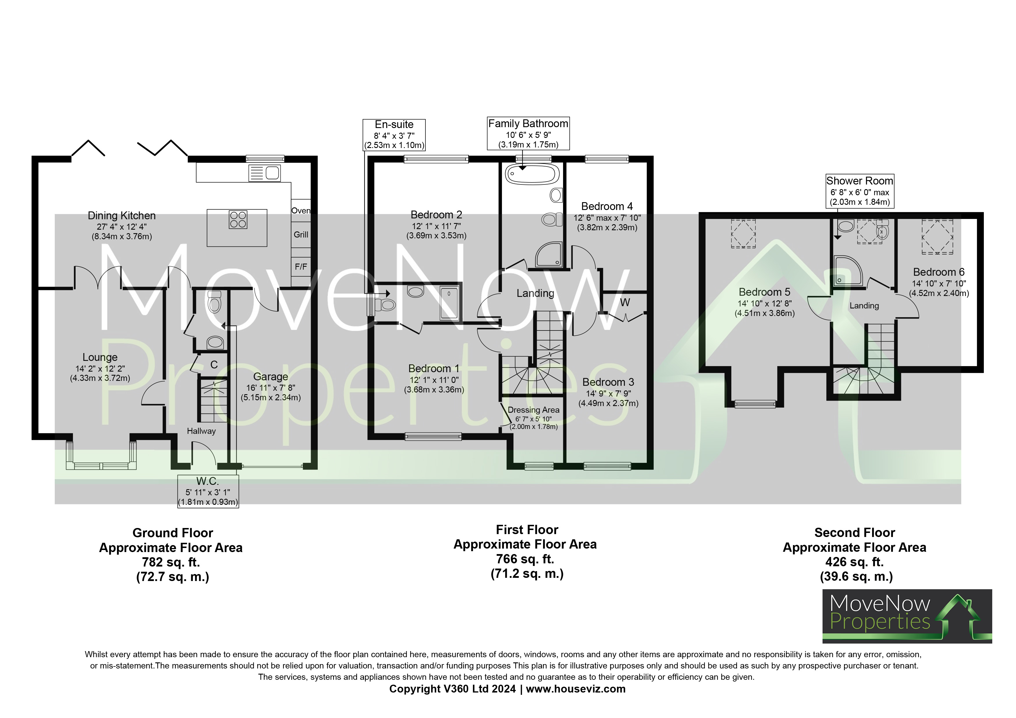 5 Horbury View Ossett  WF5 0FA floorplan