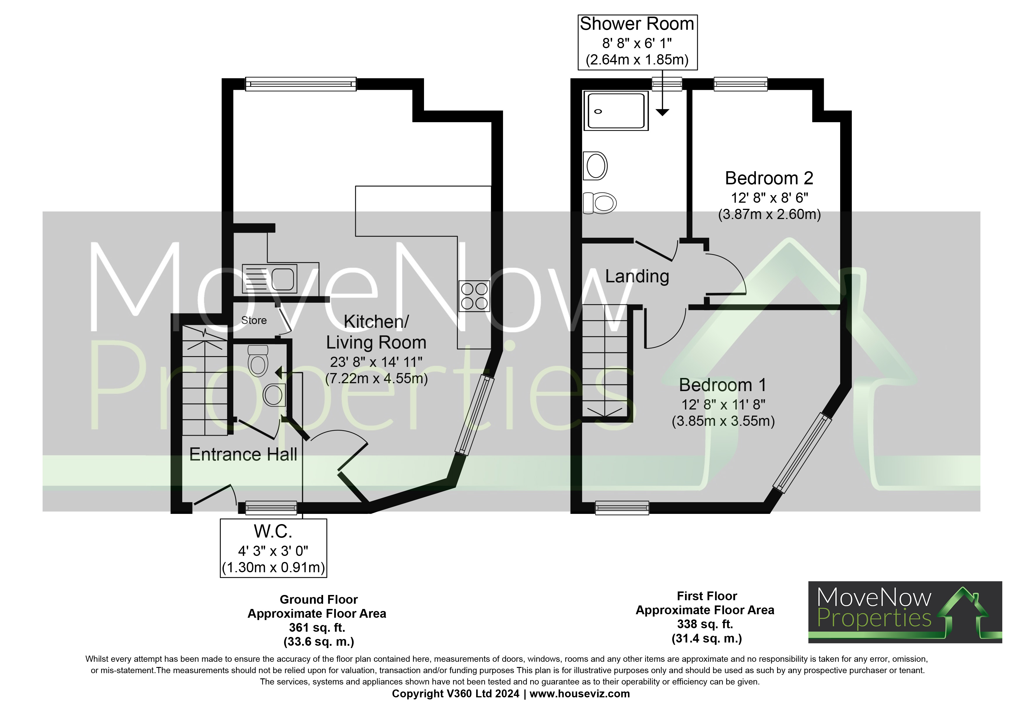 1 The Lodge Wakefield  WF1 5AN floorplan