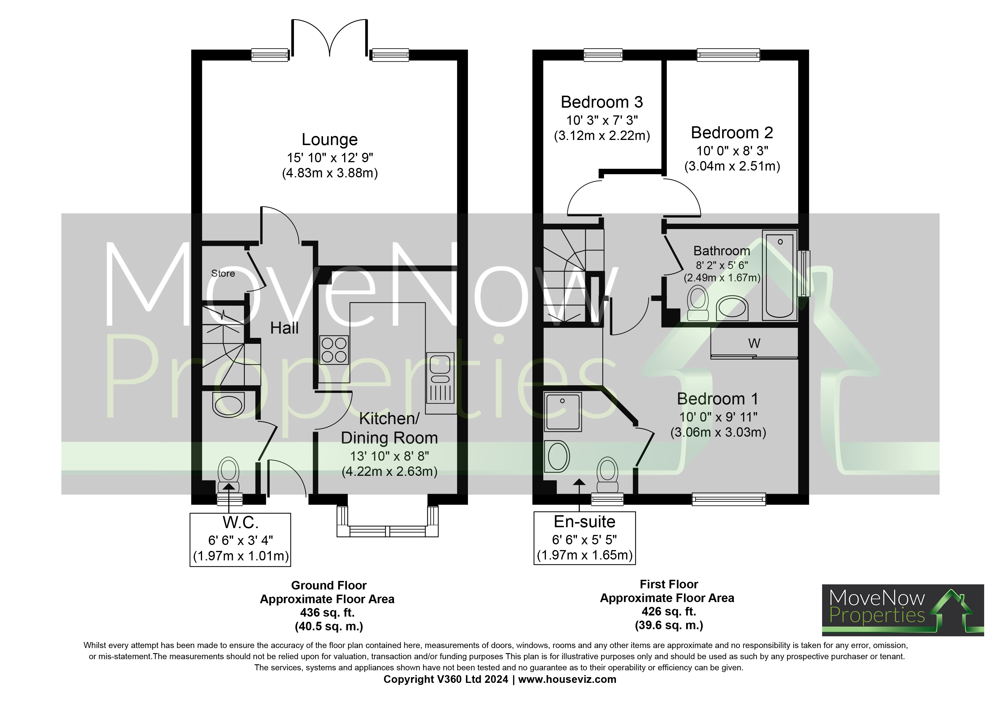 14 Park Hill Way Wakefield  WF1 5FS floorplan