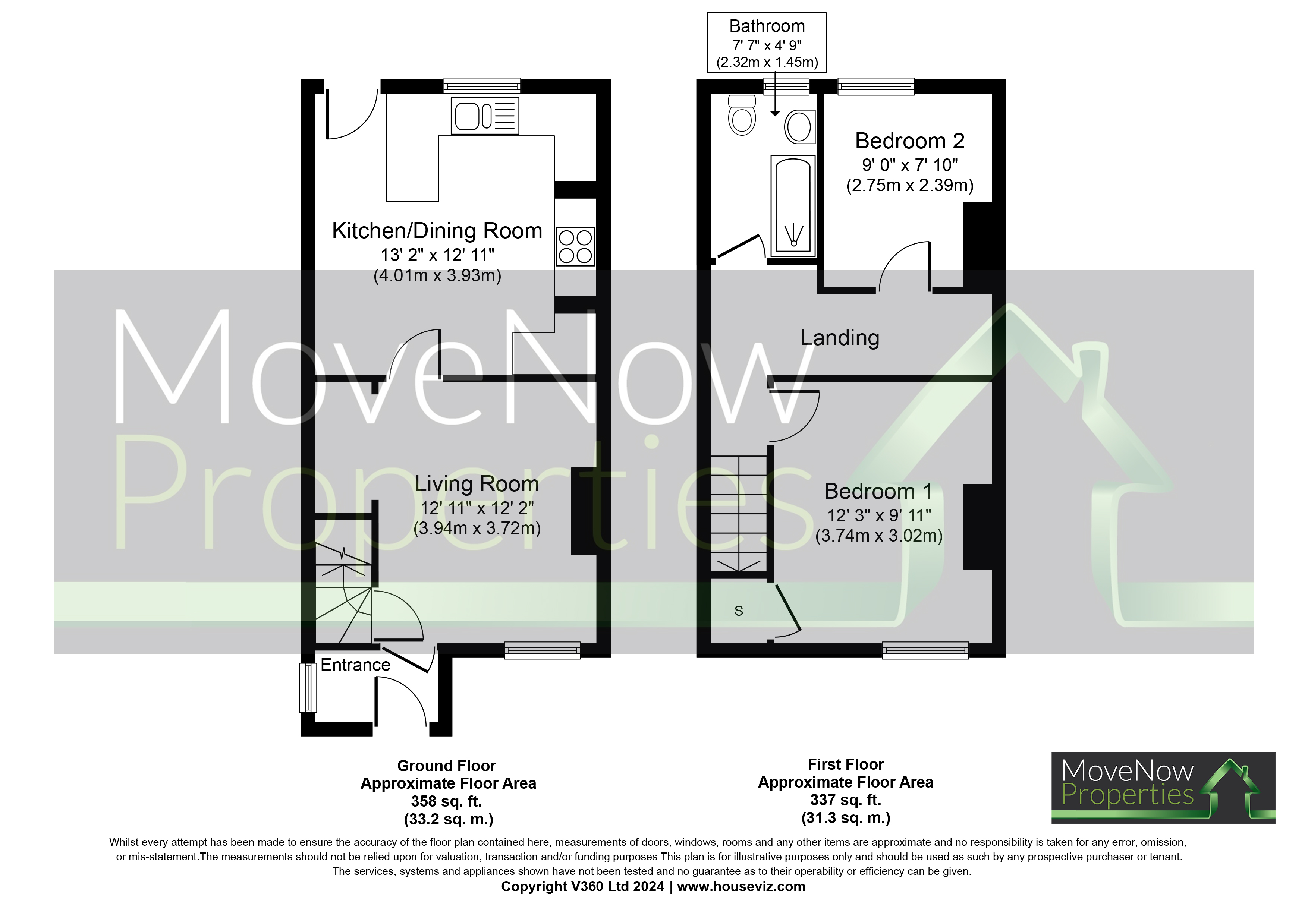 34 Greenbank Road Normanton  WF6 2JU floorplan