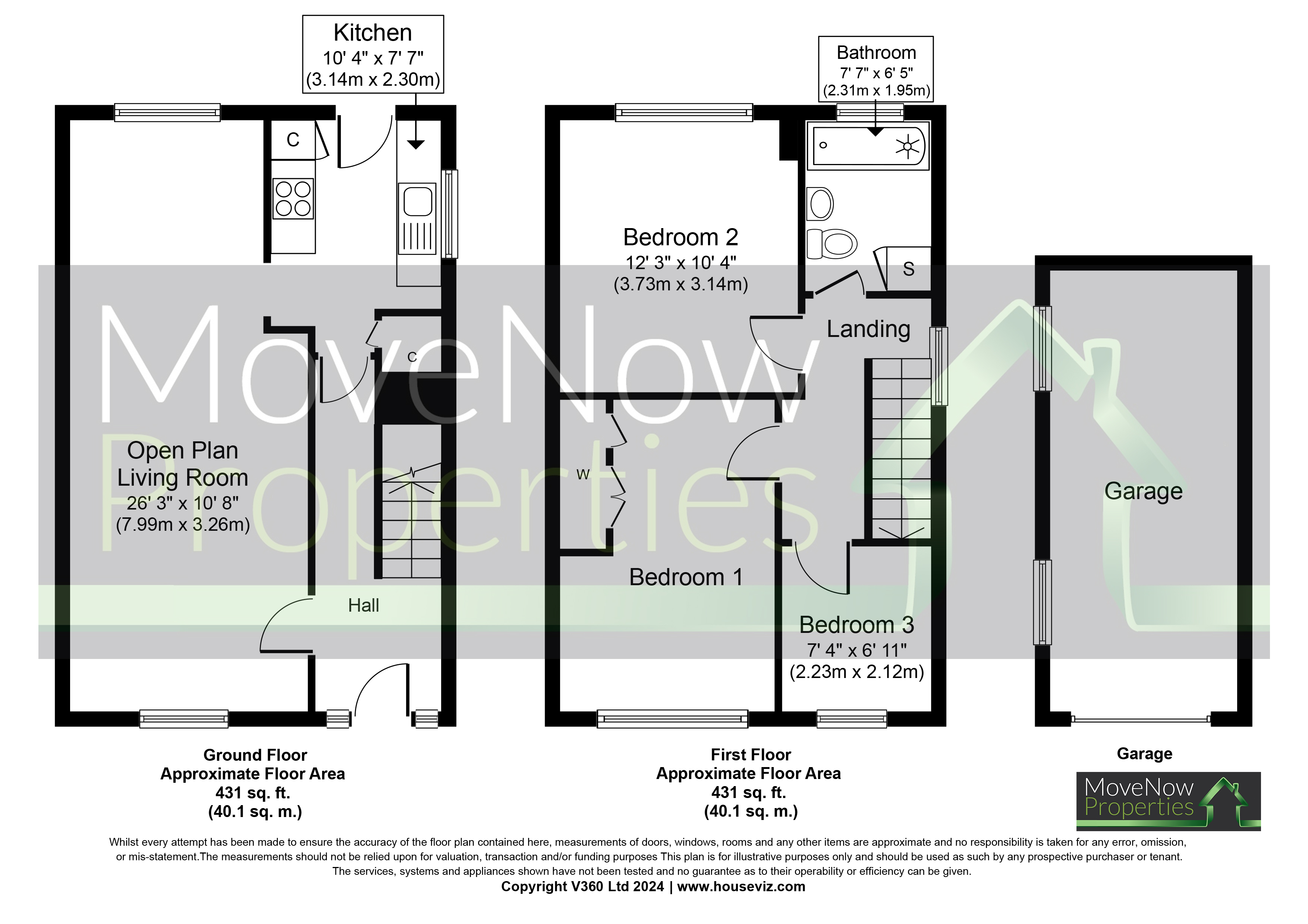 15 Woodside Drive Wrenthorpe  WF2 0NA floorplan