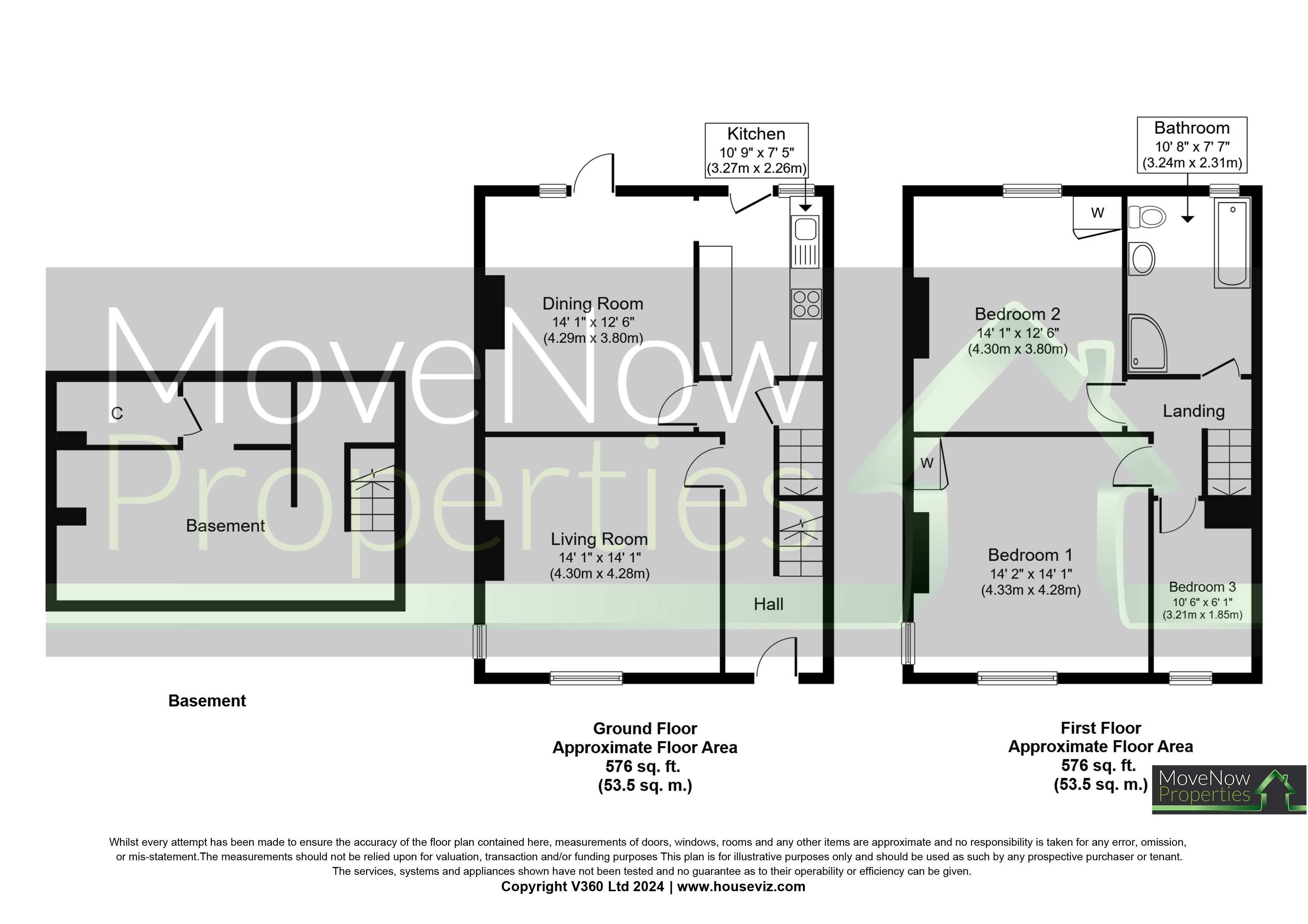 69 Cliff Road Crigglestone  WF4 3EH floorplan