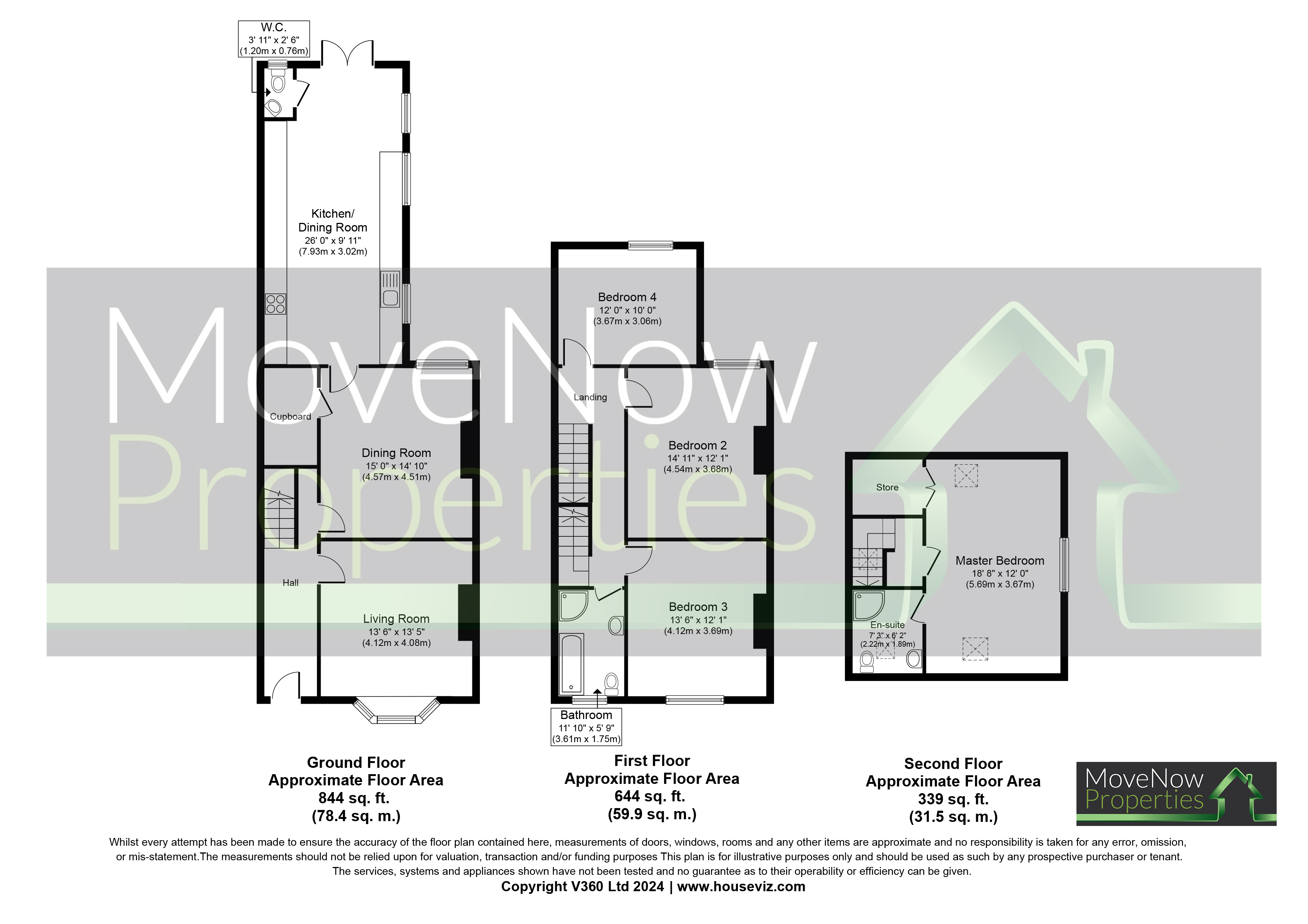 9 High Green Road Altofts  WF6 2LF floorplan