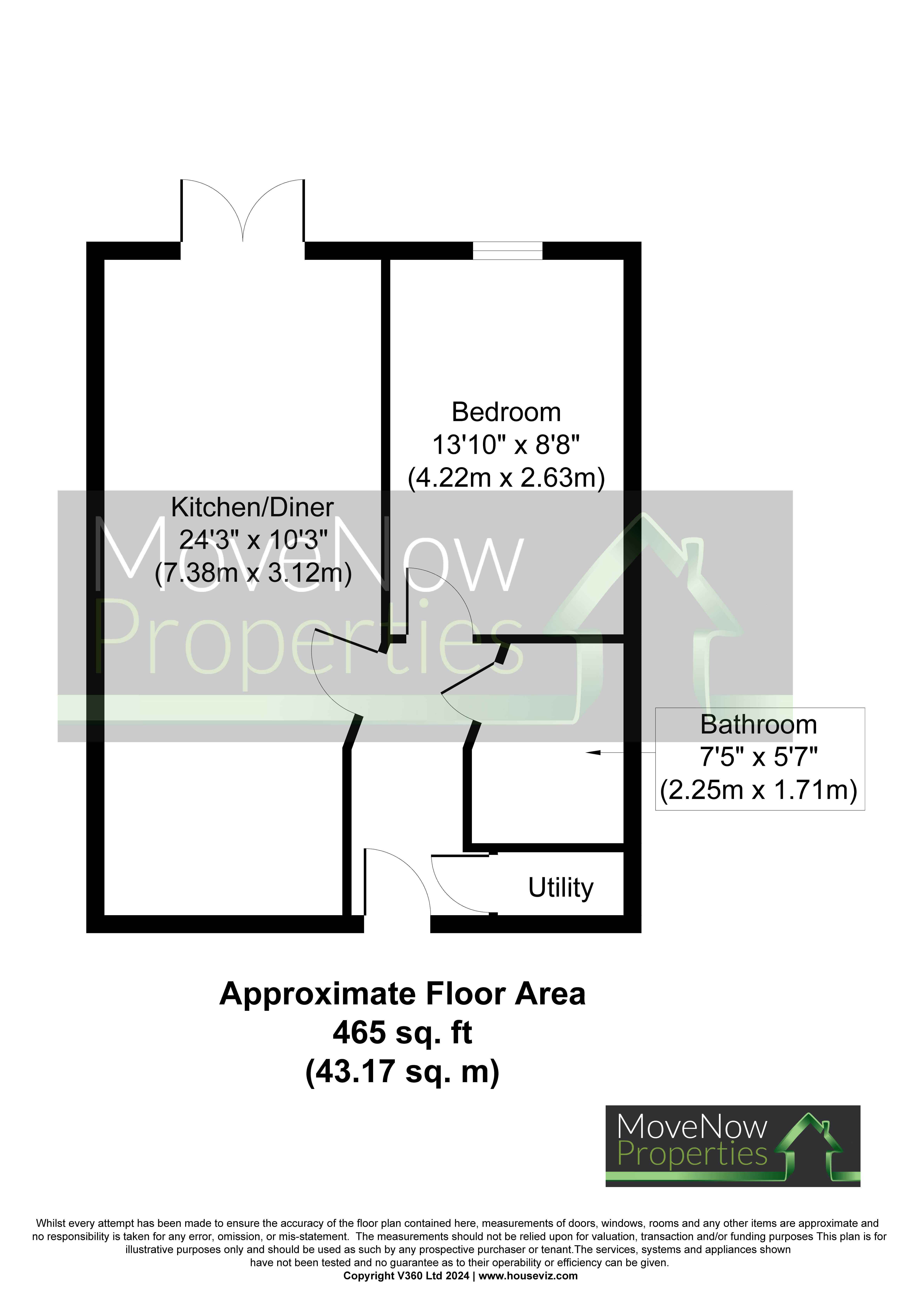 33 Mulberry House Burgage Square Wakefield  WF1 2SE floorplan