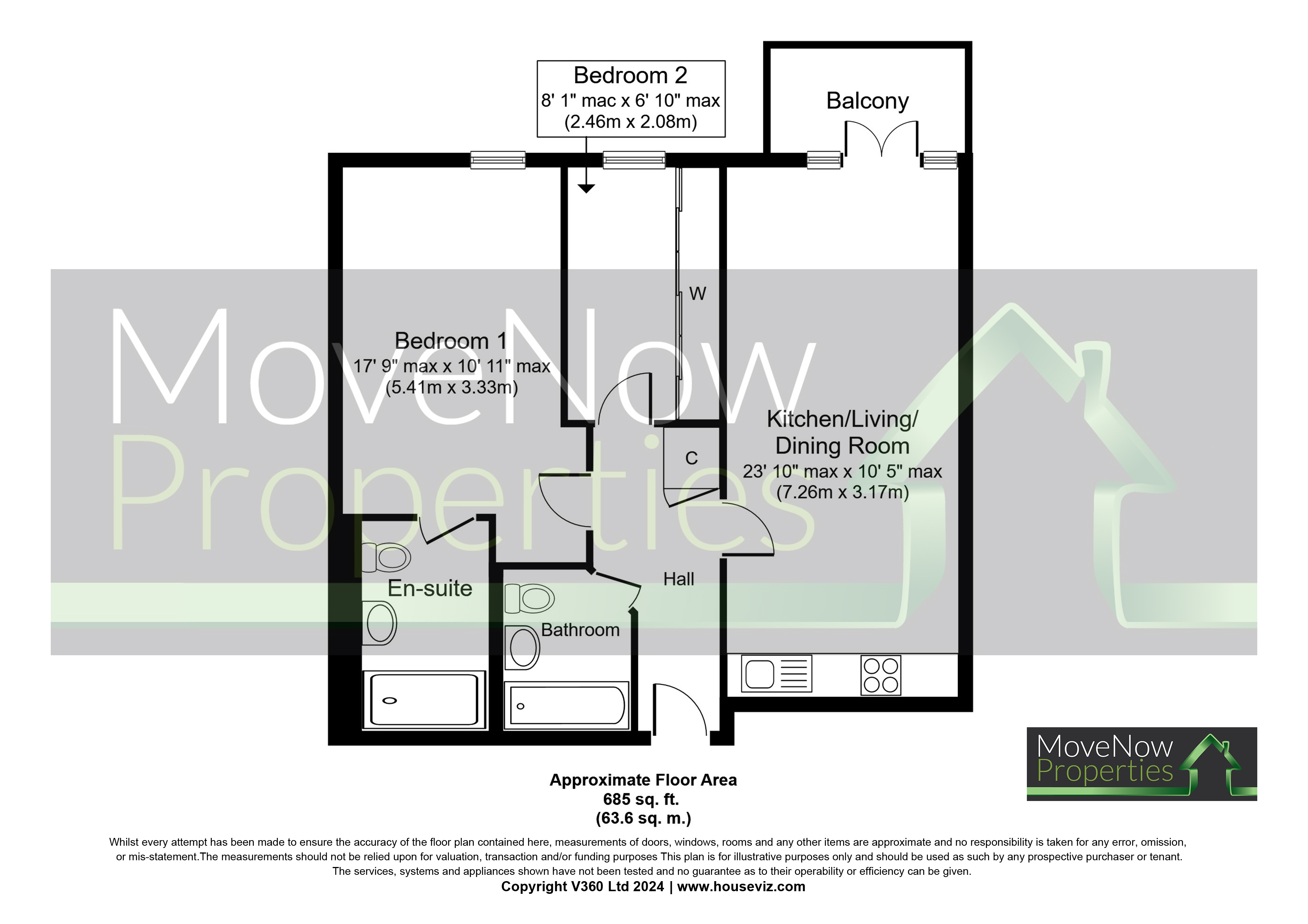 37 Mulberry House Burgage Square Wakefield WF1 2SE floorplan