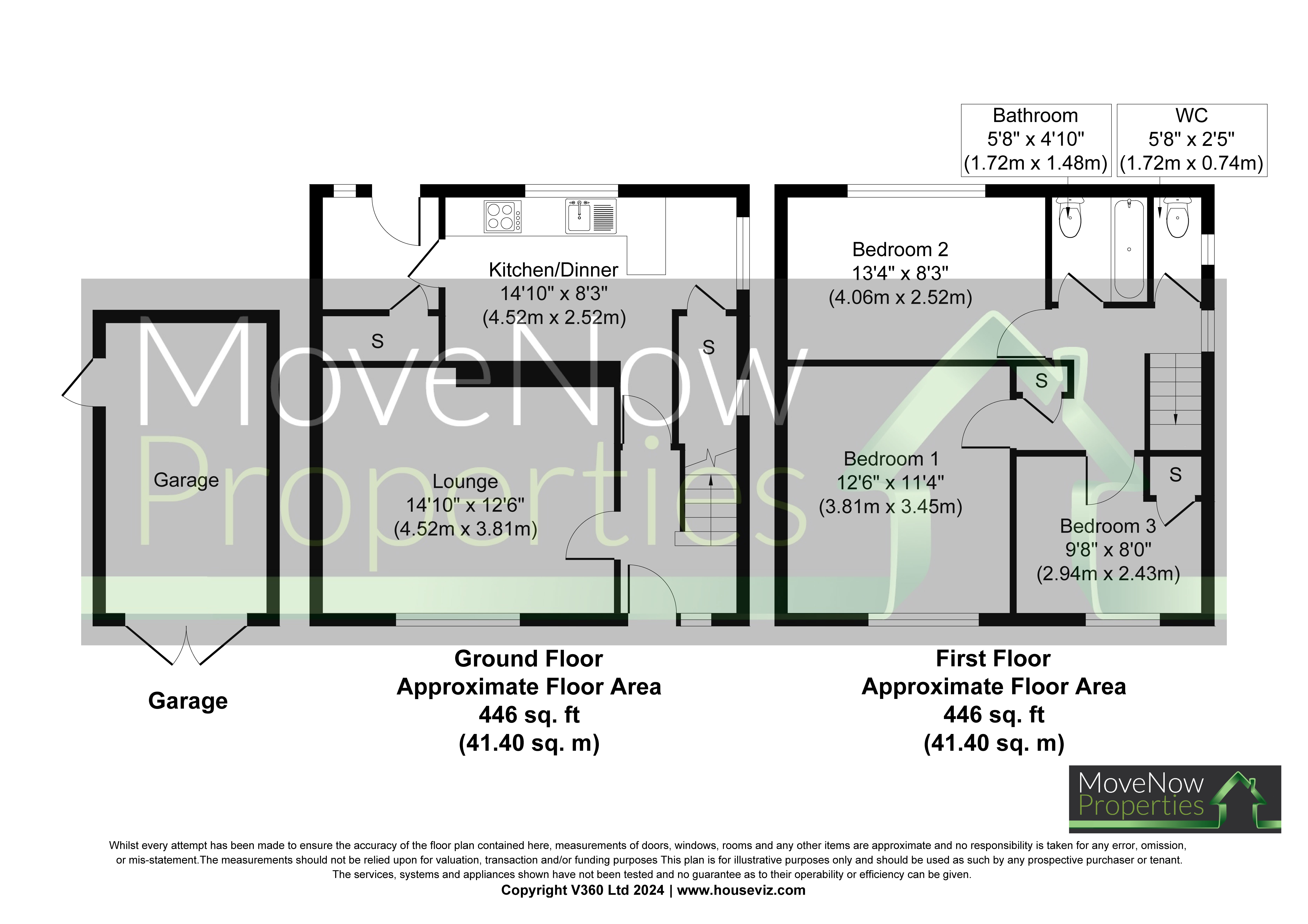 22 Ridge Crescent Middlestown  WF4 4QS floorplan