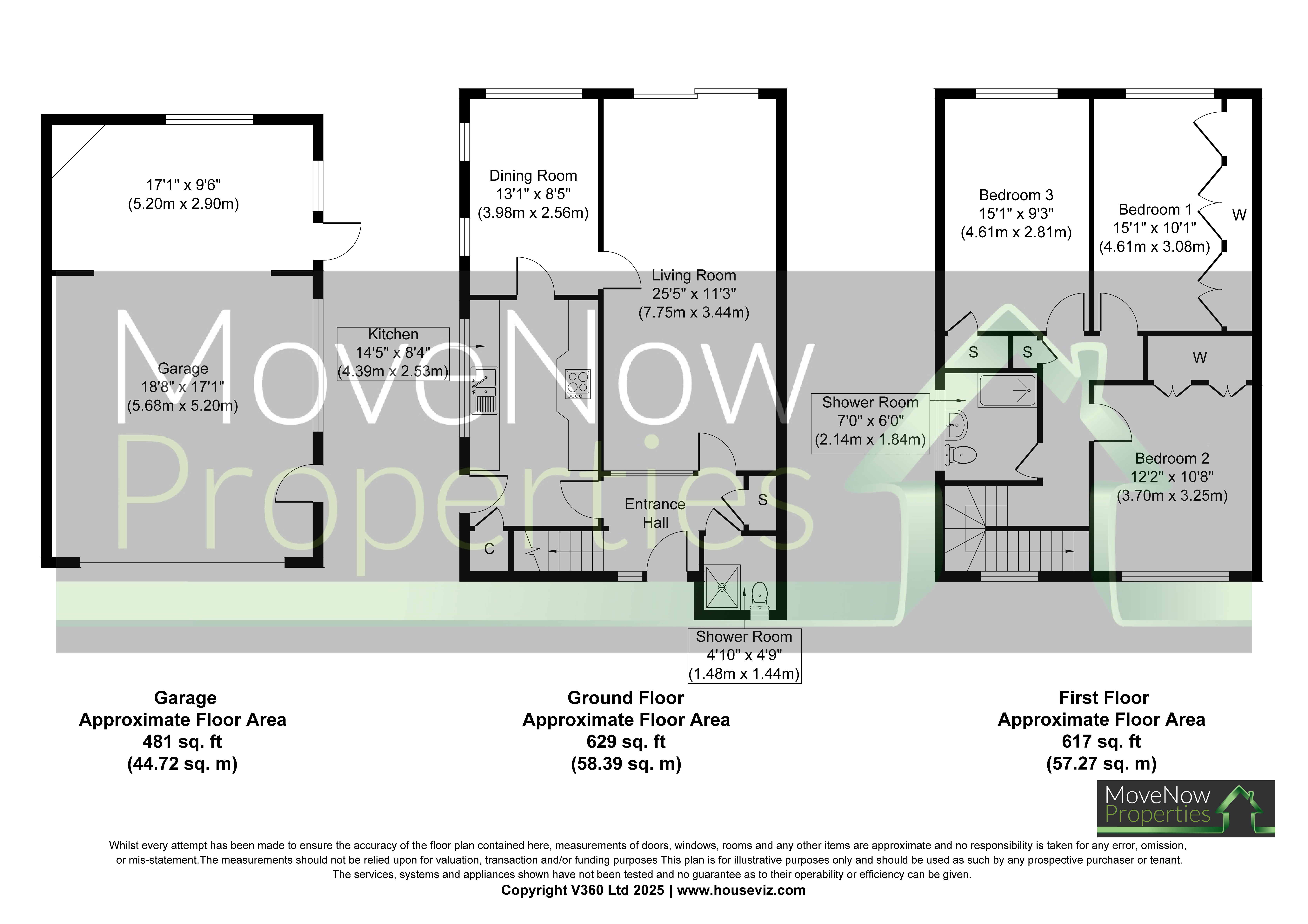 58 Cumbrian Way Wakefield  WF2 8JT floorplan